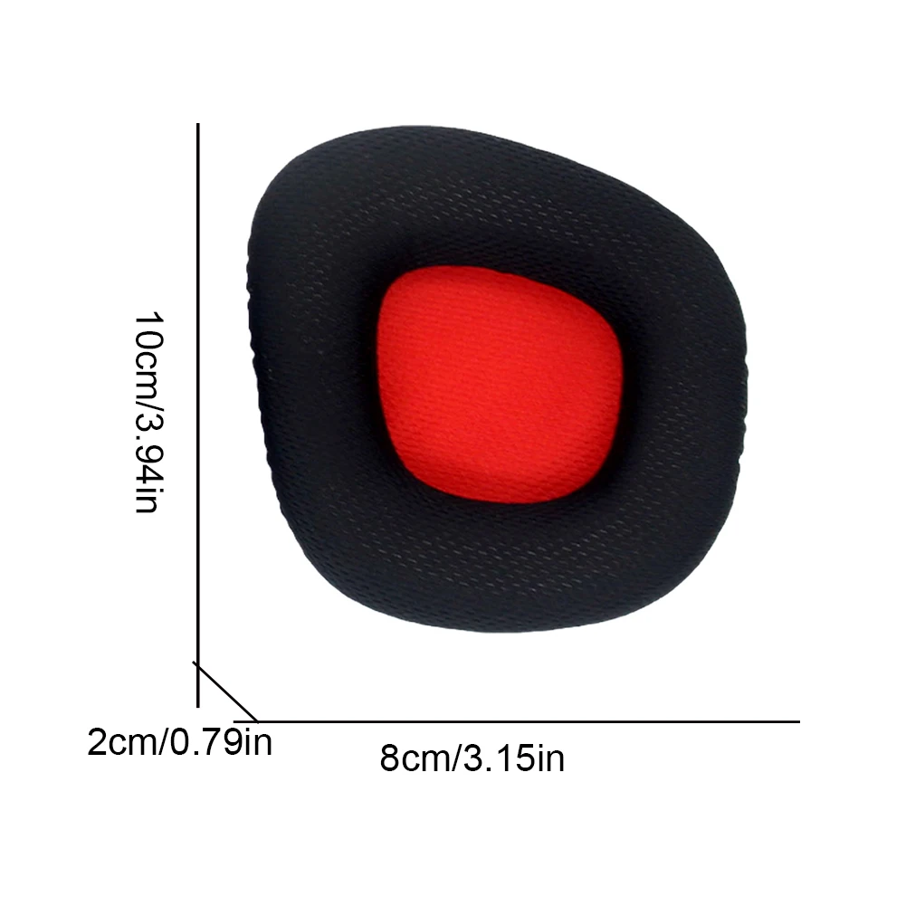 Corsair Void Pro 엘리트 게이밍 헤드폰용 교체형 이어 패드 쿠션, 헤드셋 이어 쿠션, 1 쌍