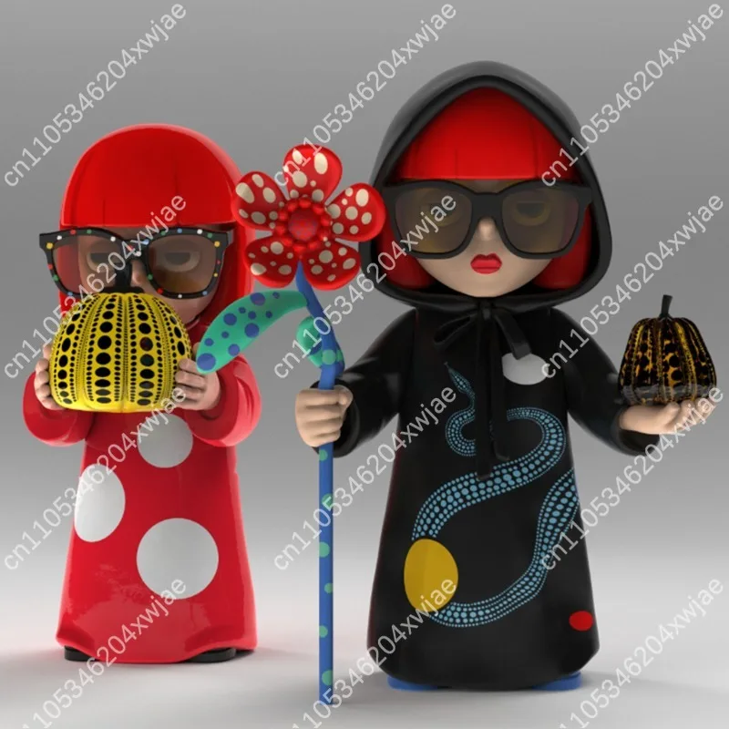 Limited Edition Snake Year Dot Art Magician Figure Collectible Desktop Decoration Creative Gift