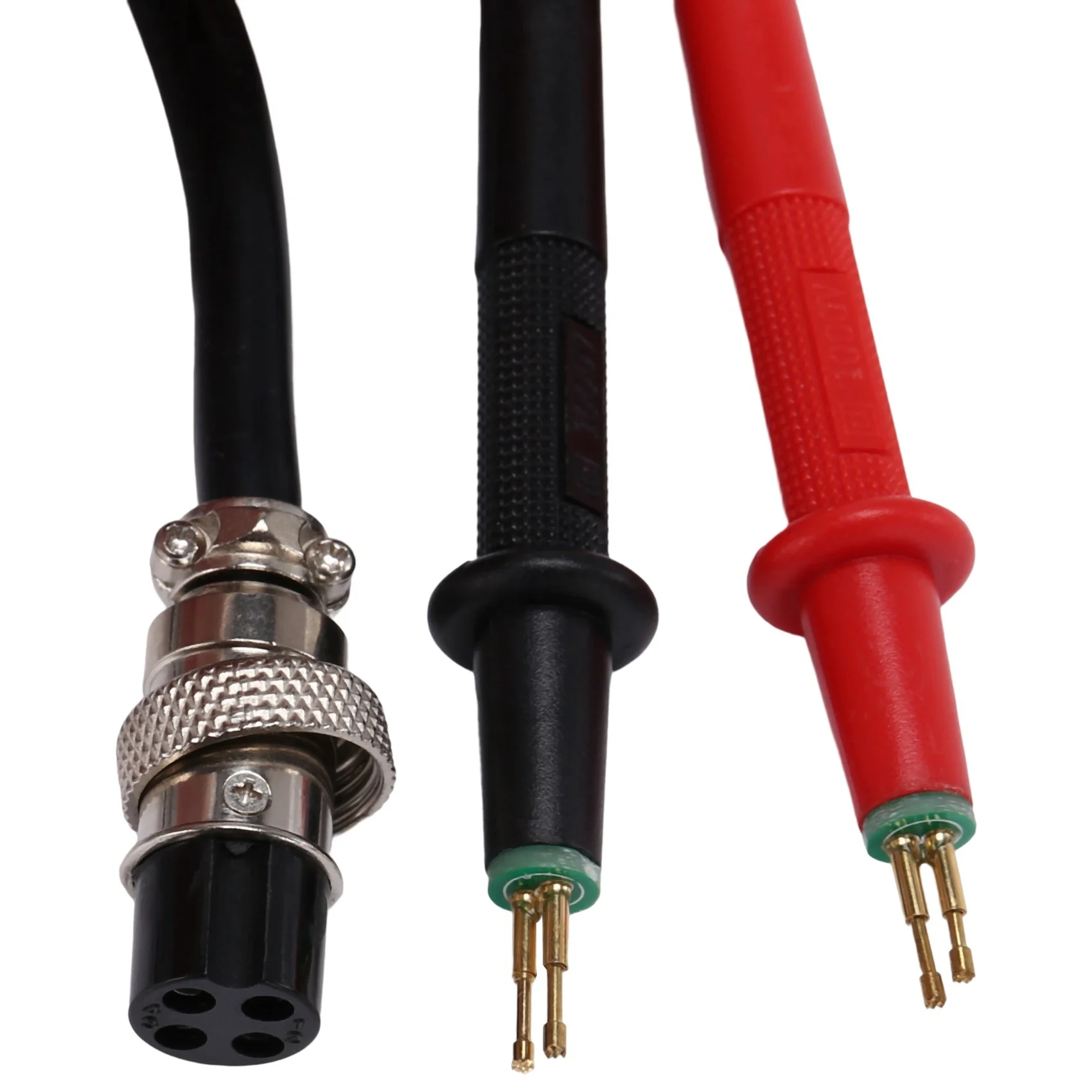 Il rilevatore di resistenza interna ABYC RC3563 utilizza la sonda per tester batteria per auto al litio AC a quattro fili (sonda ordinaria)