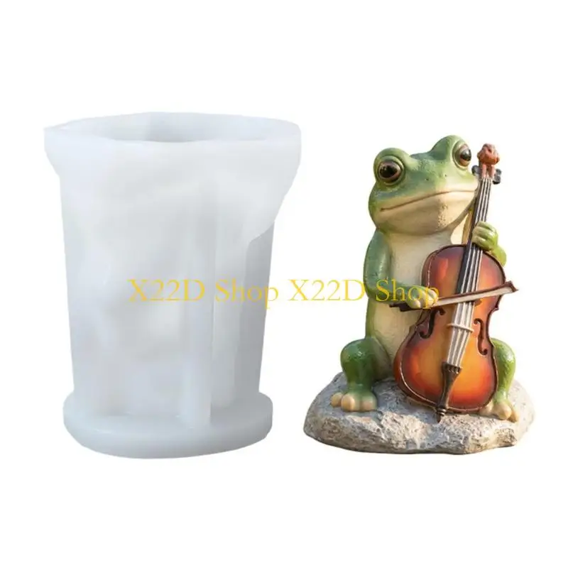 X22D User Friendly Resin Animal Mould Bear Rabbits for DIY Craft Projects
