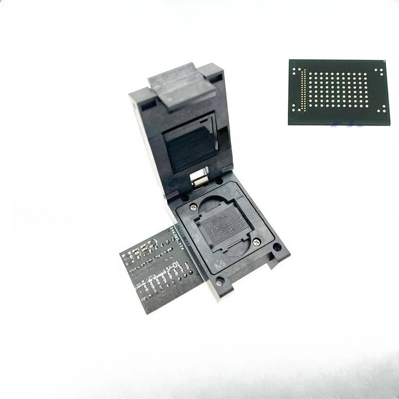 

BGA100 burning seat, car navigation, audio EMMC chip bounce seat