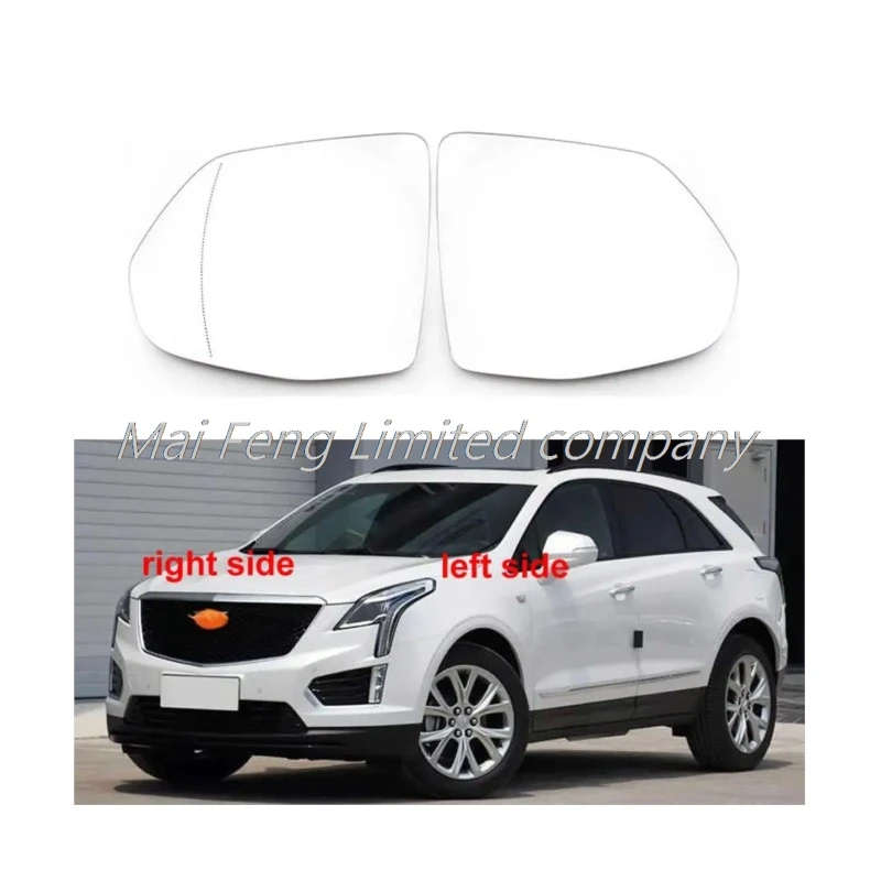 

Heated car side mirror glass for Cadillac XT4 XT5 2016 2017 2018 2019-2023