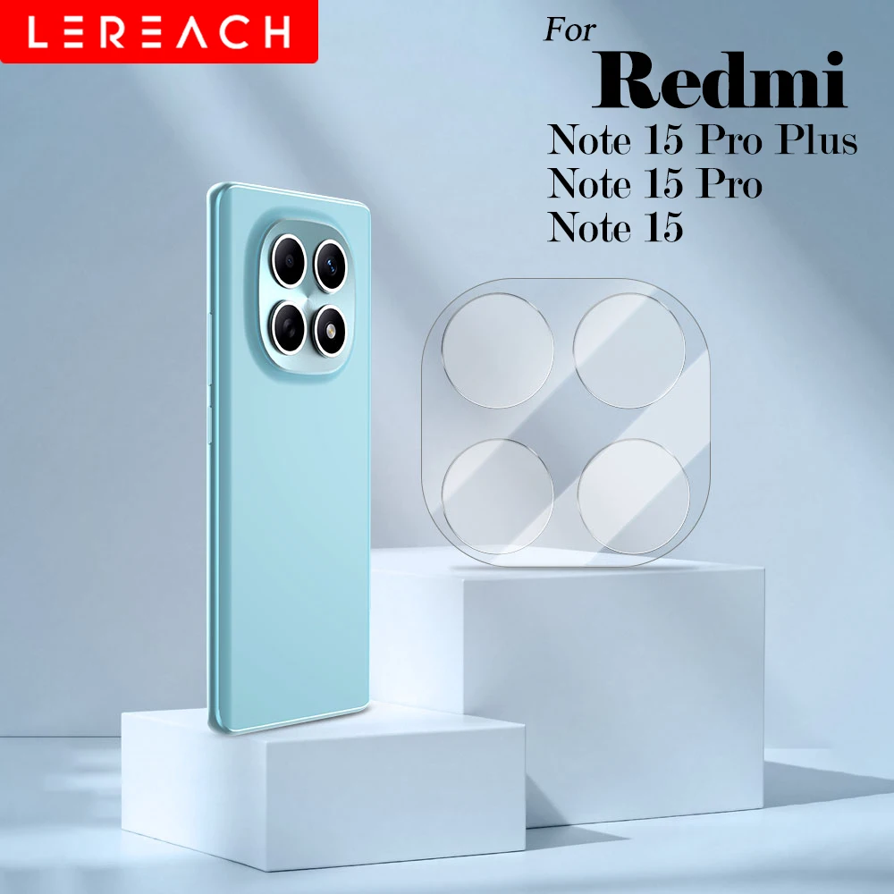 

Lereach for Redmi Note 15 Pro Plus note 15Pro+ Tempered Glass Camera Lens Protector Scratch Resistant Protector