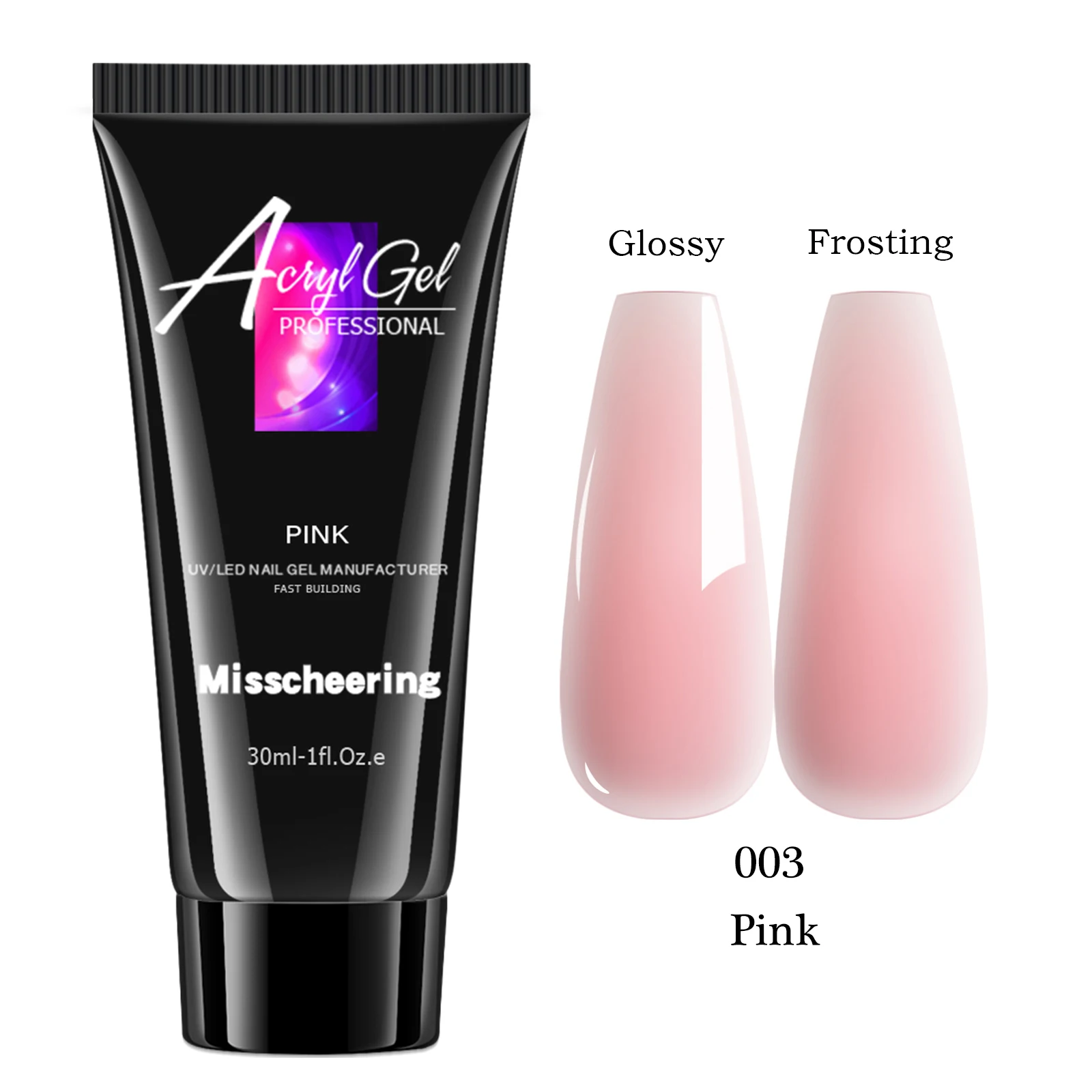 30 ml Einfarbig Nagel Verlängerung Gel Nagel Bauen Poly Acryl Gel Uv Led Schnelle Verlängerung Von Kristall Modell Schmerzlos kristall Kleber