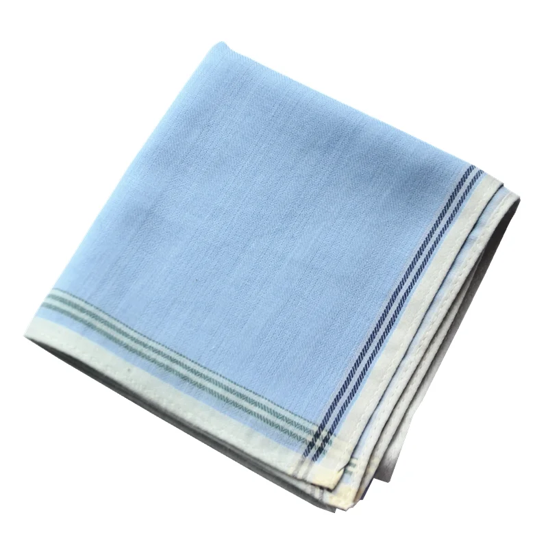 Exported To Japan's High-end Color Woven Solid Color Handkerchief Soft Thin Style 42x42CM