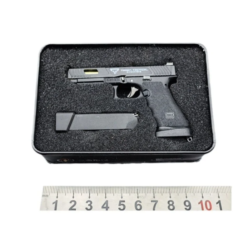 2025 Glock 34 TTI Keychain Ejecting Shell Model - Detachable & Assembled, Realistic Miniature Collectible Gift