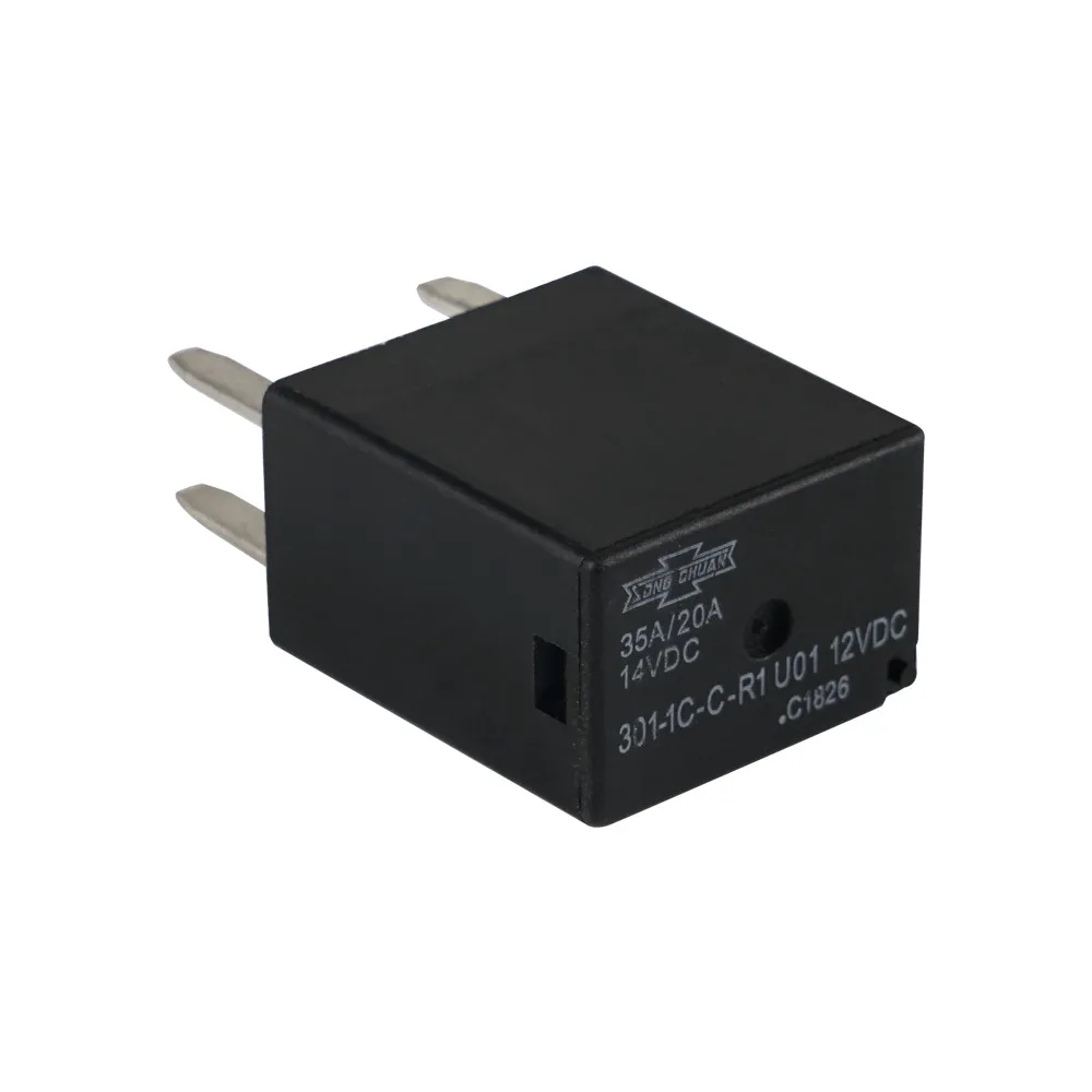 NICECNC ATV Relay Black 35/20A 14V DC For Can Am Outlander Renegade Commander Replaces 710000739 515176774 710001334 278002822