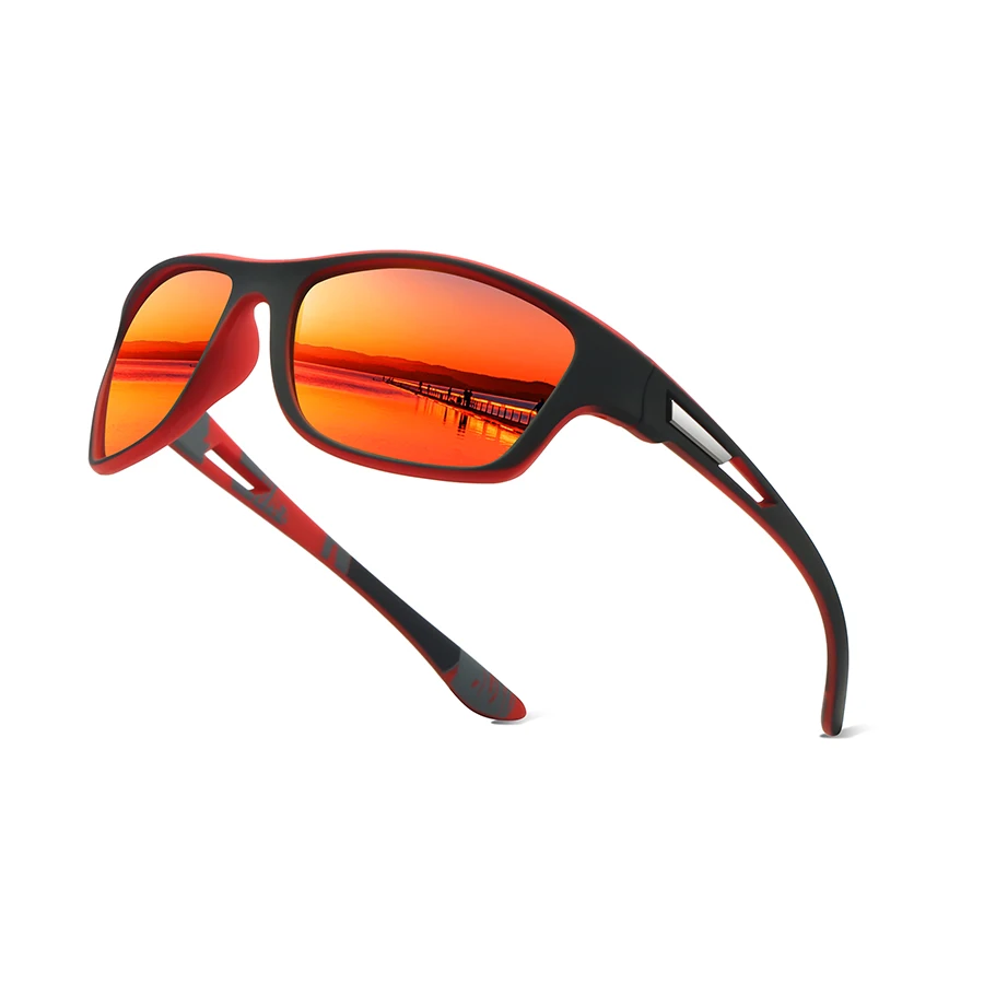 Vintage-Sonnenbrille mit Tarnmuster, Unisex, lässig, für Outdoor-Aktivitäten, Autofahren, Angeln, Radfahren, Wandern, Bergsteigen, Sportbrille