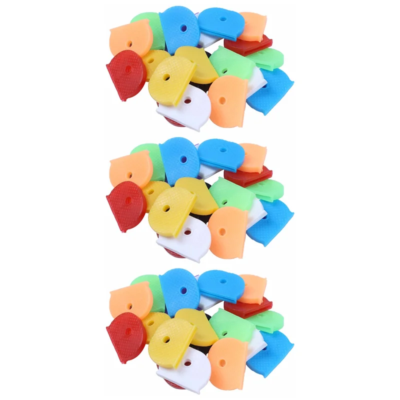 

CJSD-72 Колпачки для ключей с гибкой крышкой для ключей для легкой идентификации дверных ключей, многоцветные