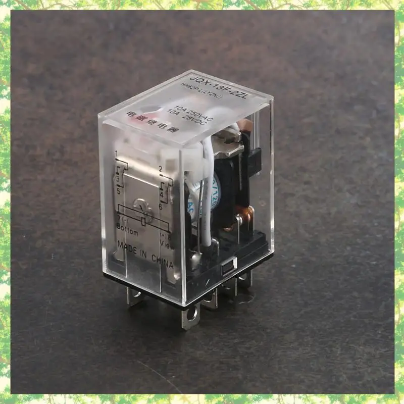 Smart-4X JQX-13FL Катушка переменного тока 110 В DPDT 8-контактное 8P электромагнитное силовое реле