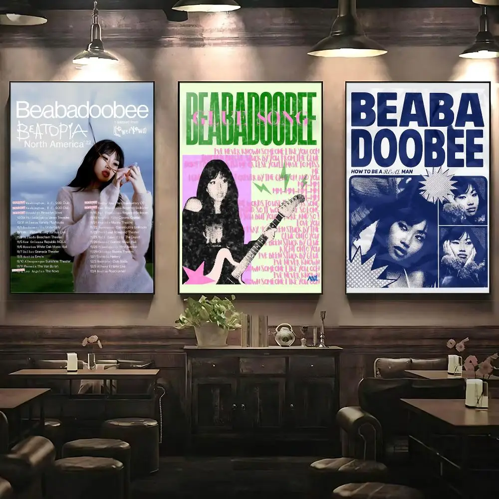 music Beabadoobee Poster Poster HD Printing Premium Style for Home Decor for Bedrooms Hallways Cafes Gift
