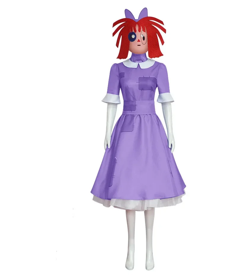 CosDaddy-Traje Cosplay monocromático para mulheres