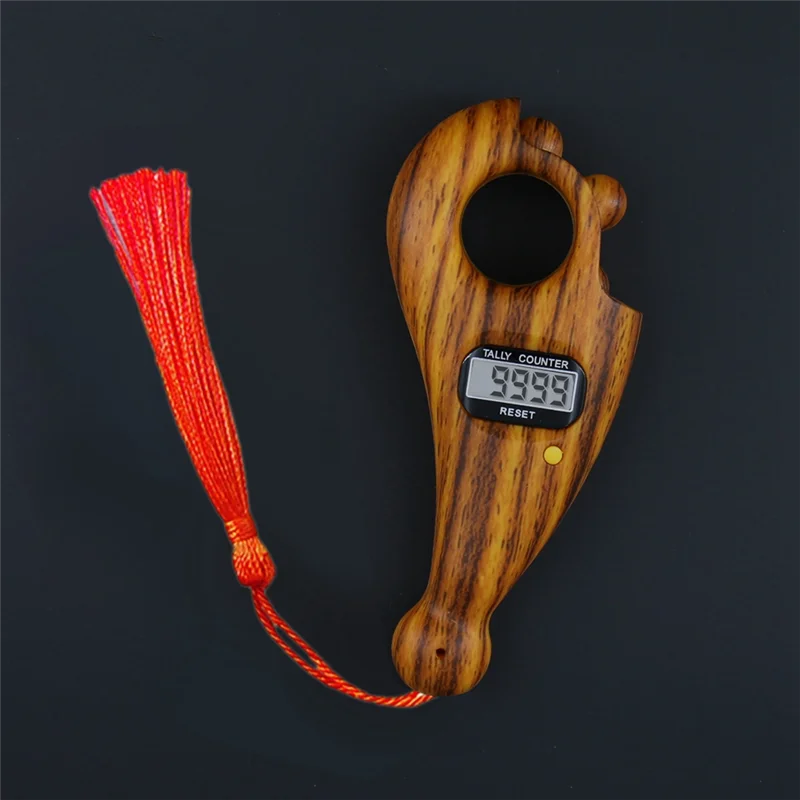 

Rotating Prayer Beads Islamic Muslim Eid Gifts With Led Digital Counter B 1 Piece-AA70
