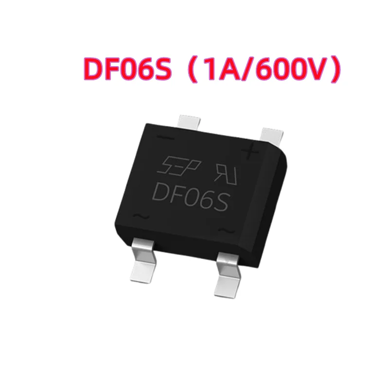 10PCS DF06S DF08S DF10S DF1510S SMD SOP4 1A/1.5A 600V/1000V Rectifier Bridge Stack Rectifier Diode
