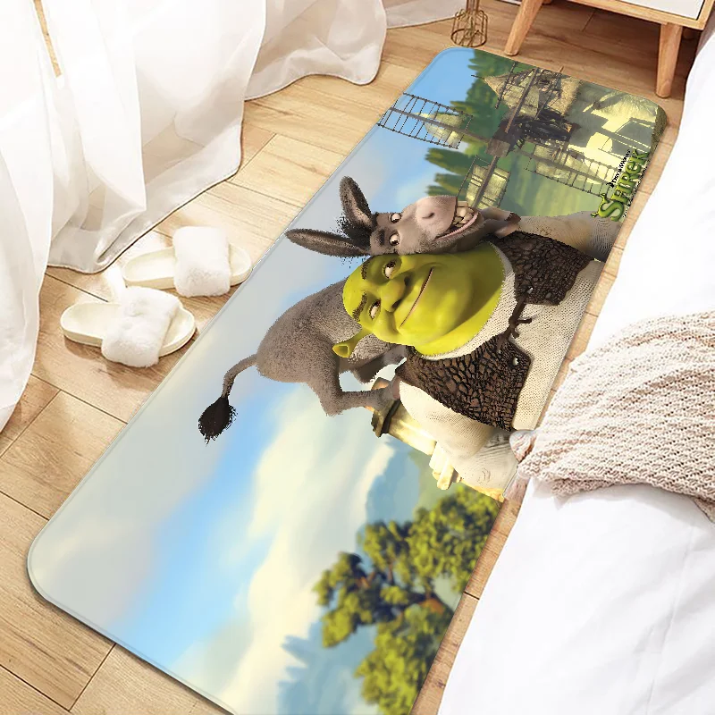 

Door Mat Entrance Non-slip Funny M-Movies S-Shreks Washable Kitchen Carpet Living Room Hallway Rugs Bathroom Bath Door Mats