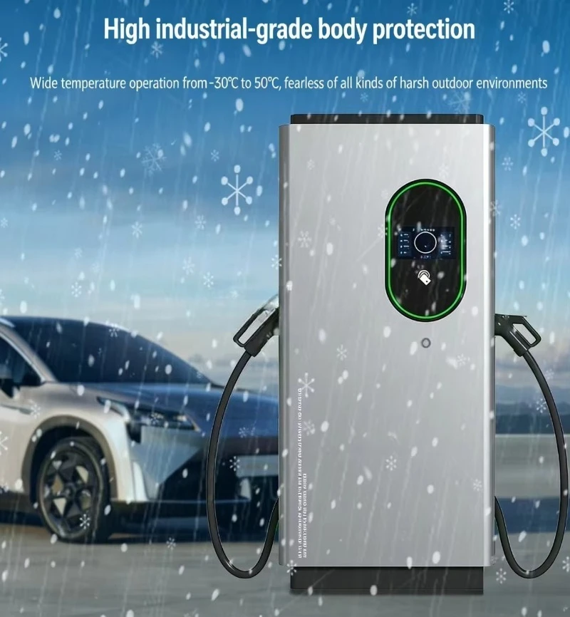 Best Sale 80/120/160 kW Commercial DC Fast Charging Pile 380V Universal for New Energy Vehicles