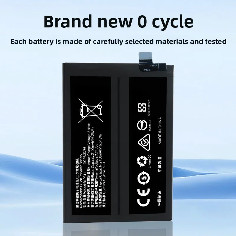 BLP811 for OPPO Reno 4SE/Reno 5vFindX3  Mobile Phone Battery High Capacity Battery Replacement Bateria with Tools