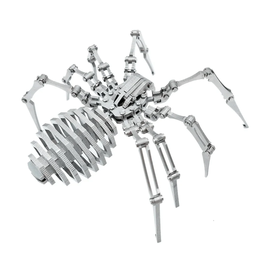 

DIY Assembled Model Kit 3D Stainless Steel Assembled Detachable Model Spider King Ornaments Home Office Decor Art Creative Gift