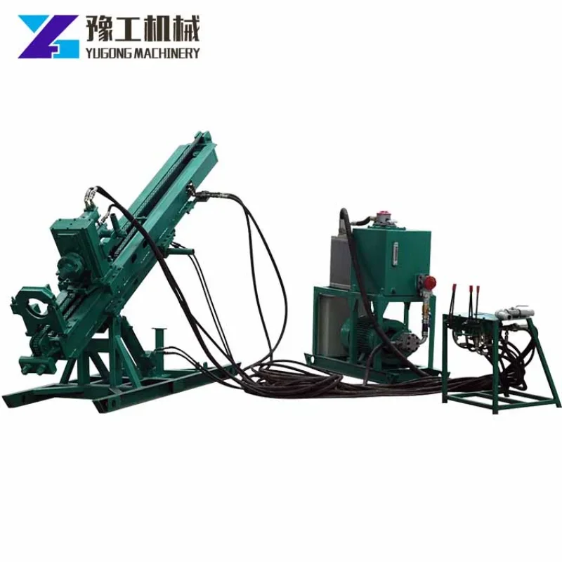 Mining Hydraulic Crawler Rock Quarry Gold Mine Blasting Hole Drilling Rig High Pressure Grouting Ground Anchor Drilling Rig