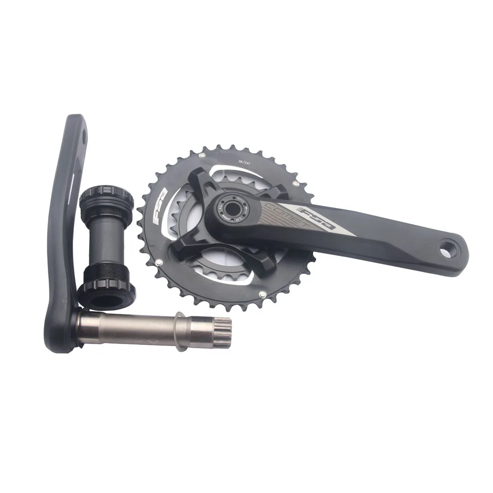 FSA COMET Original Mountain Bike 22 Speed Crankset 96BCD 64BCD For Mountain Bike SLX XT X5 X7 Crankset 38T-24T Teeth