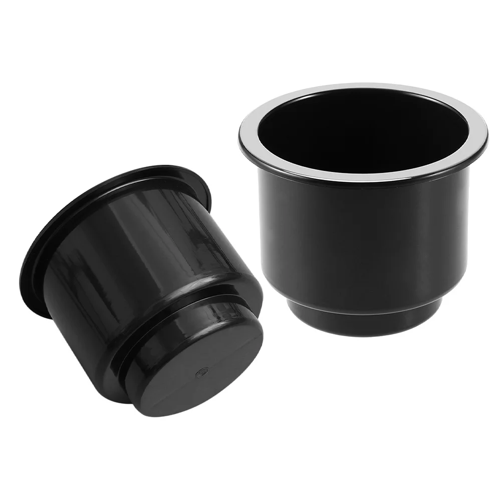 

2Pcs Drop in Cup Holder for Car Smooth Finish Plastic Insert for Suv Truck Camper Water Bottle Holder Space Saving