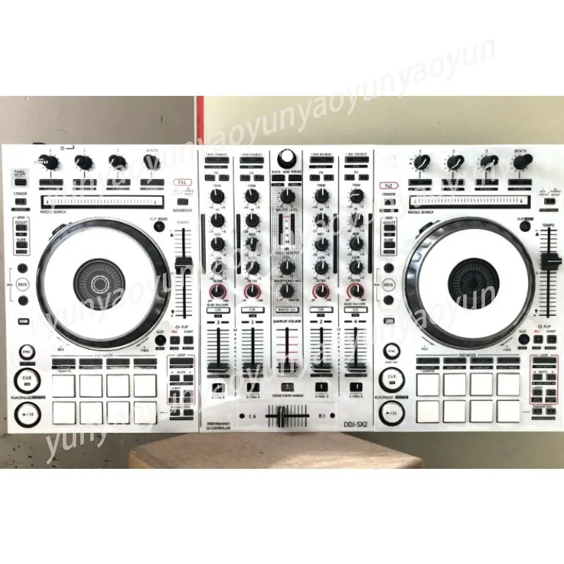 Pearl White Protective Skin Sticker for DDJ-SX2 Full Coverage Anti Scratch DJ Controller Film