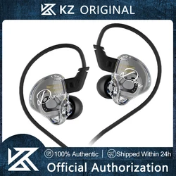 KZ Dawn Dynamic Earphones HIFI Bass Earbuds 3.5mm Wired In Ear Monitor Earphone for Sports Music Earphones