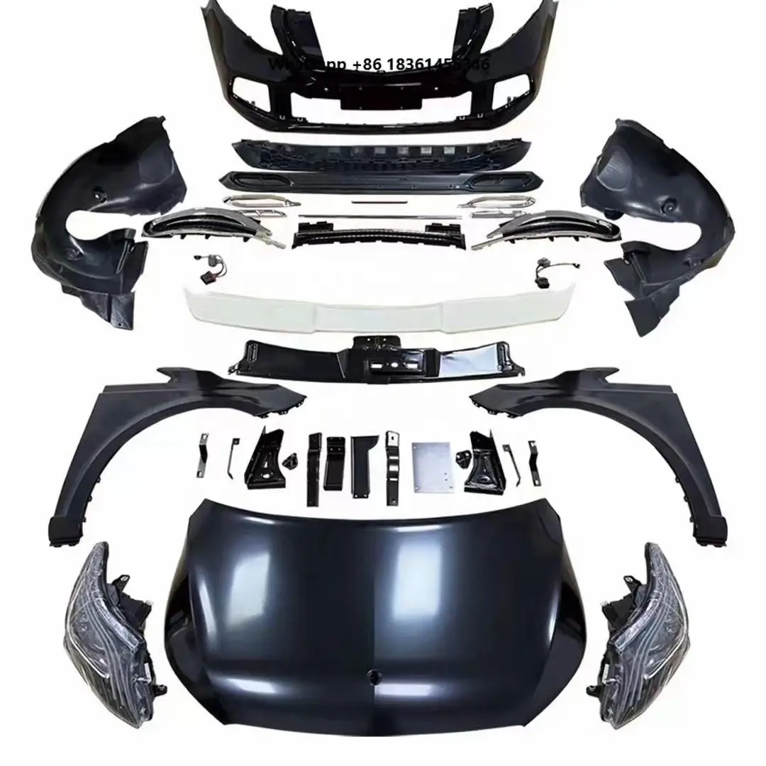 

For 2006-2015 Upgrade to body kit with front and rear lights plug and play