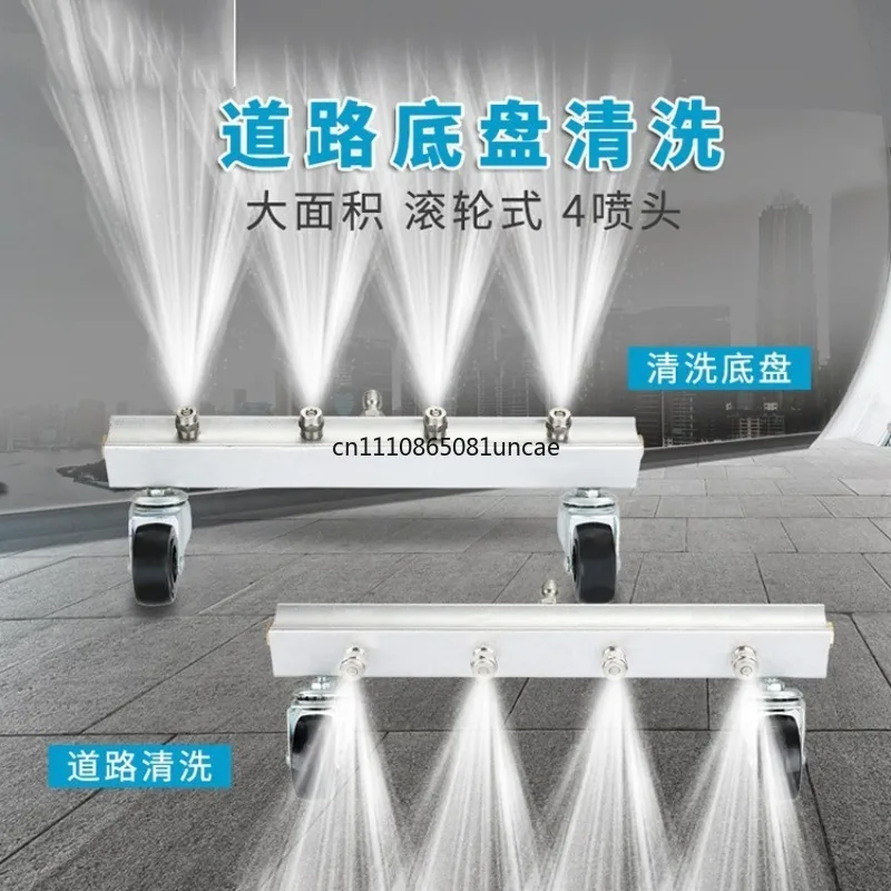 For NPT1/4 Stainless Steel Fan‑Shaped Spray Nozzle High Pressure Washer Ground Cleaning Tip Sanitation Washing Accessory
