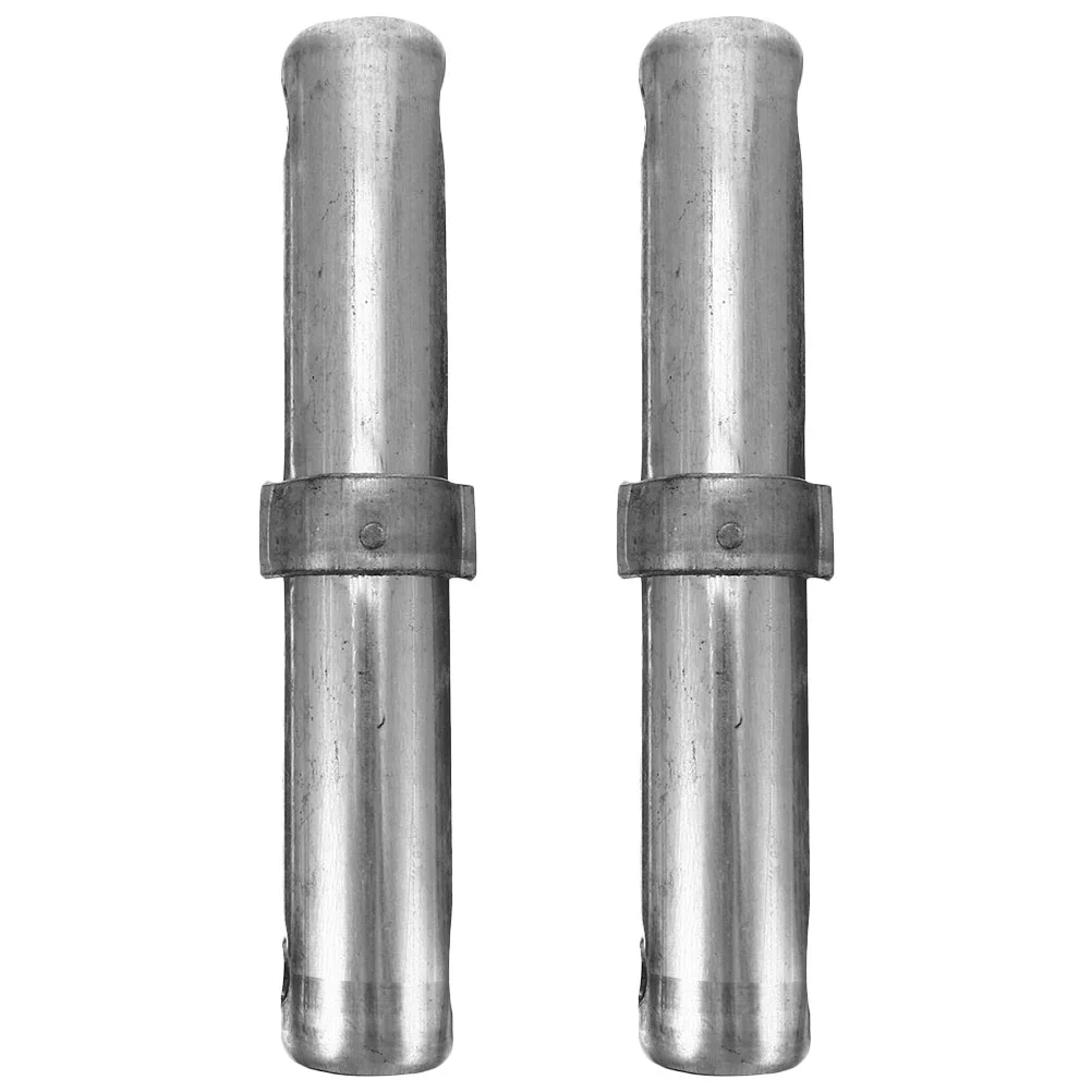 

2 Pcs Scaffolding Accessories Locking Pin with Collar Blank Coupling Iron Insert for Retainer