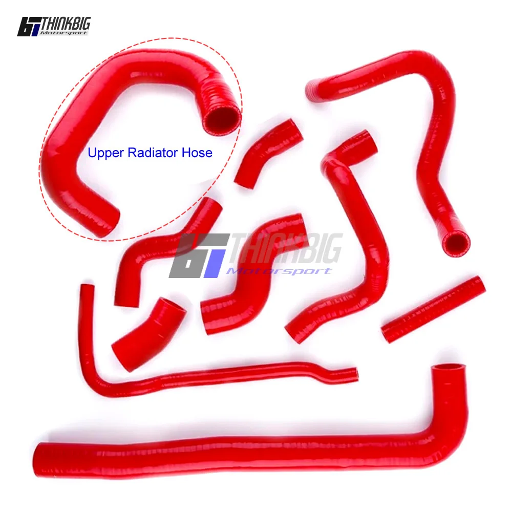 Silicone Radiator Hose Kit For 2000-2008 BMW Mini R50/R52 Cooper/One 1.4L1.6 Tritec W10 B14A/B16A (10pcs)