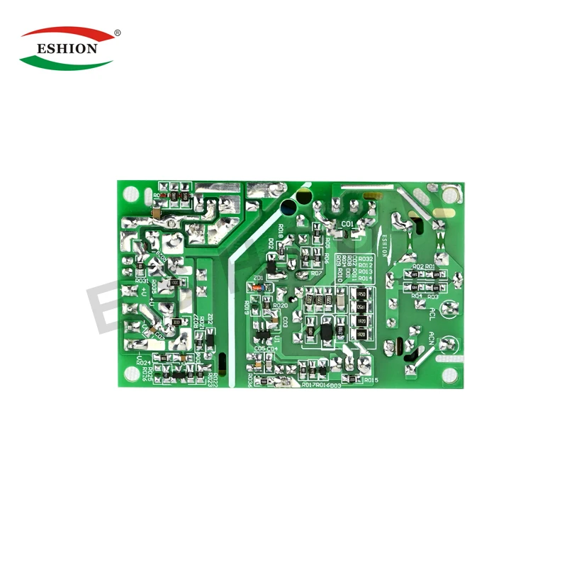 الأخضر الطبية فتح الإطار PCB تبديل امدادات الطاقة ، موثوقة ، PSU ، 50 واط ، 5 فولت ، 8A ، 12 فولت ، 4A ، 15 فولت ، 3A ، 24 فولت ، 2A