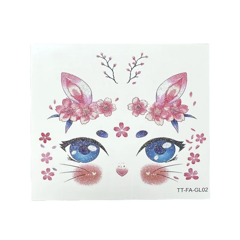 Waterproof Temporary Butterfly Tattoo Stickers for Kids Colorful Face Body Art Non Toxic Skin Friendly Long Lasting Daily Party view 5