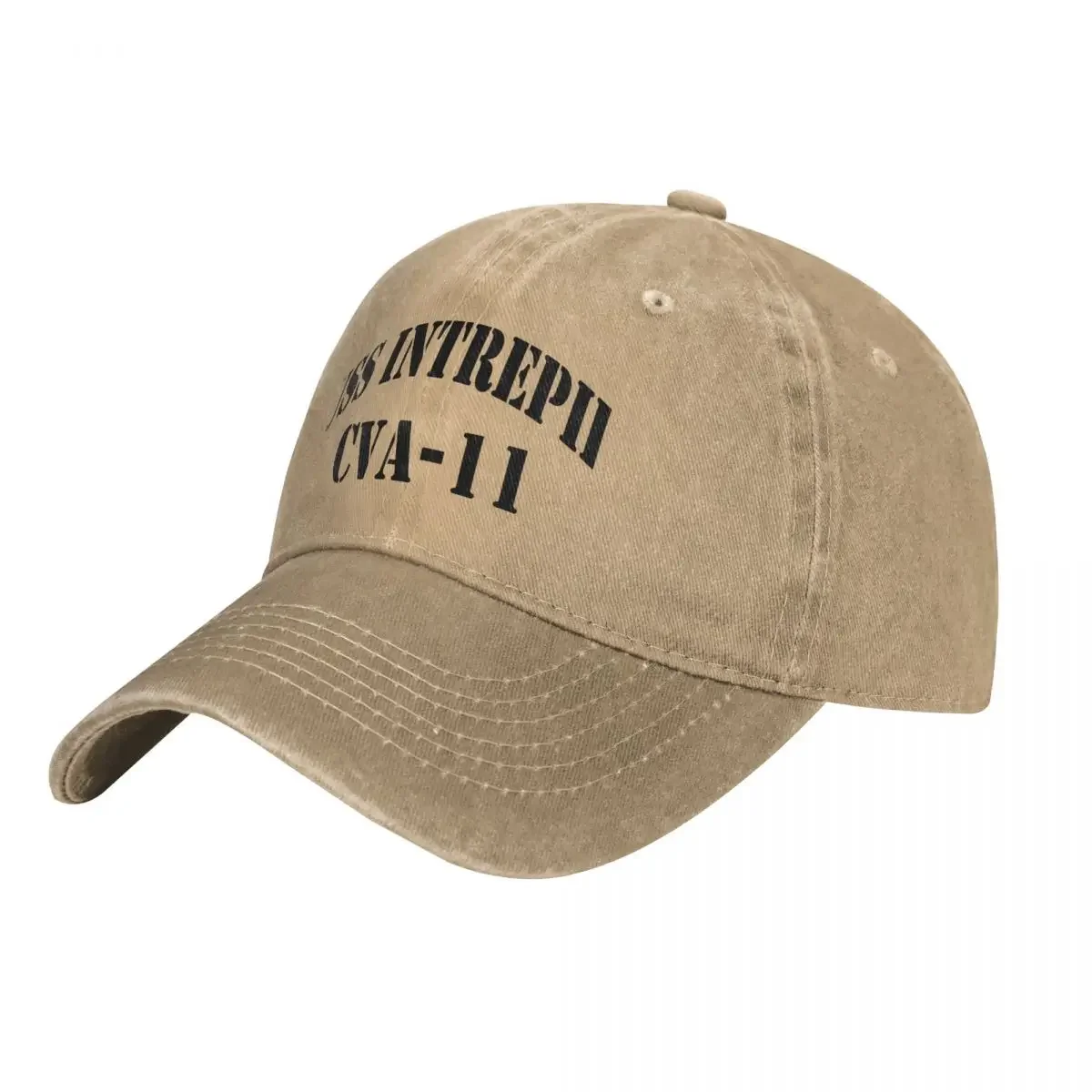 

USS INTREPID (CVA-11) SHIP'S STORE Cap Cowboy Hat beach hat luxury brand cosplay Big size hat hats for men Women's