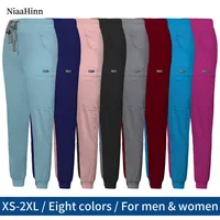 Pantalón para correr para mujer, pantalones de trabajo para enfermera médica, venta al por mayor, pantalones elásticos ajustados para servicio de salud, pantalones de enfermería, pantalones de médico clínico