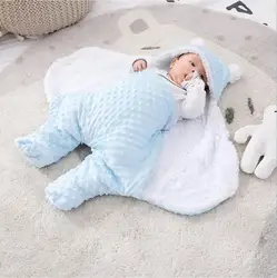 Comfortable Newborn Keep Warm Soothing scarf baby swaddle sleeping bag blanket