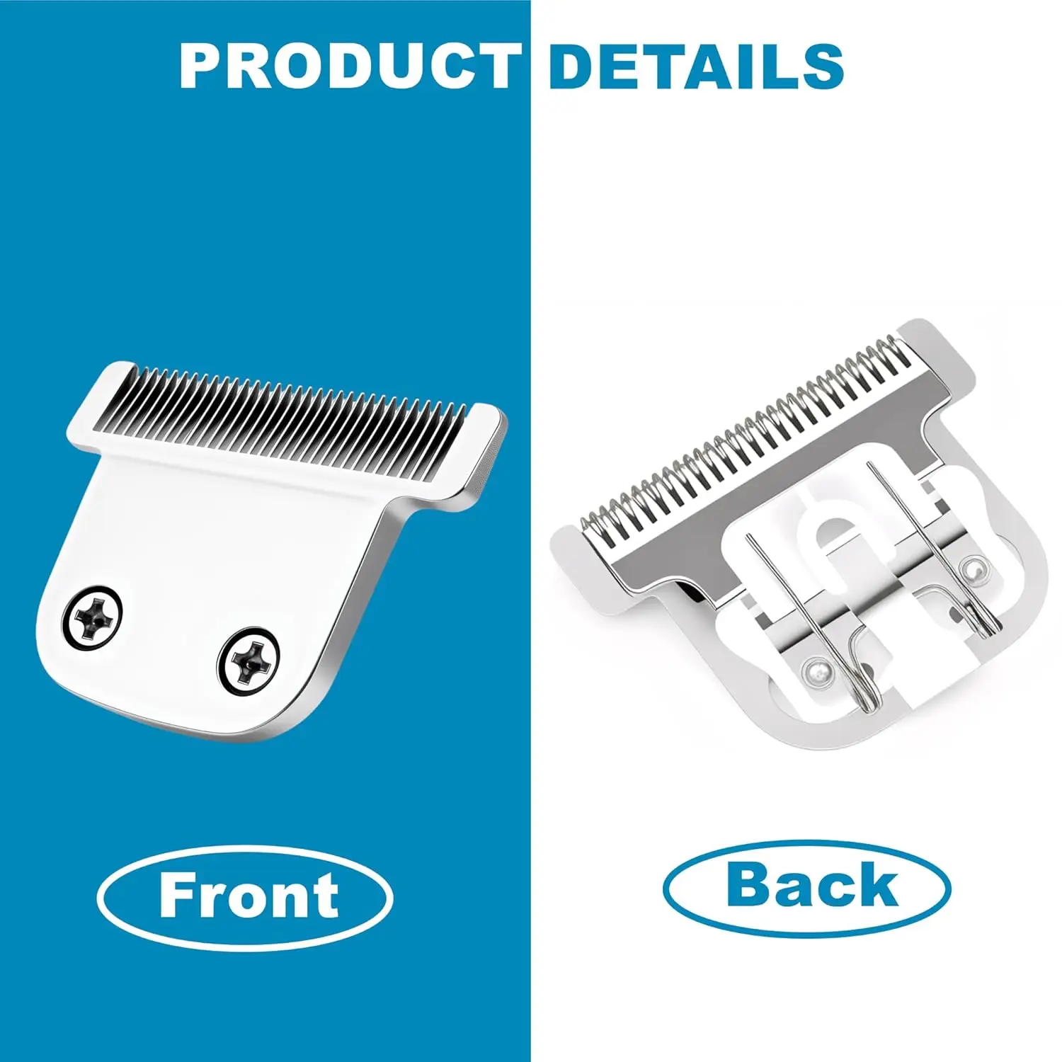 1 Pack Detachable Trimmer Blade For Wahl 9818/9818L/9867/9870/9880/9884/9886/9888/9937/9994/WSS3L/SS2L/5537C/5598/9653