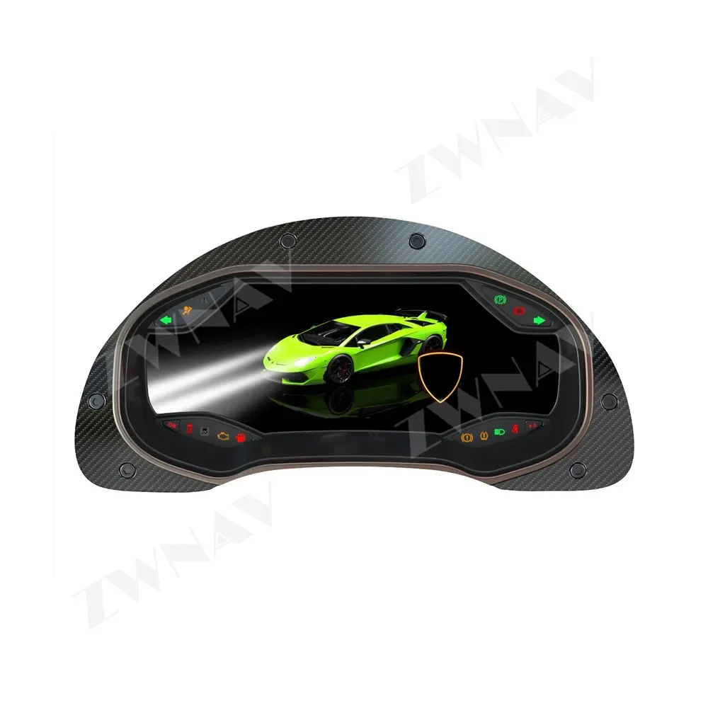 Cluster Car Digital Dashboard Panel for Toyota Tundra 2014-2020 LCD Instrument Cockpit Speedometer Gauge Plug and Play Fast Boot