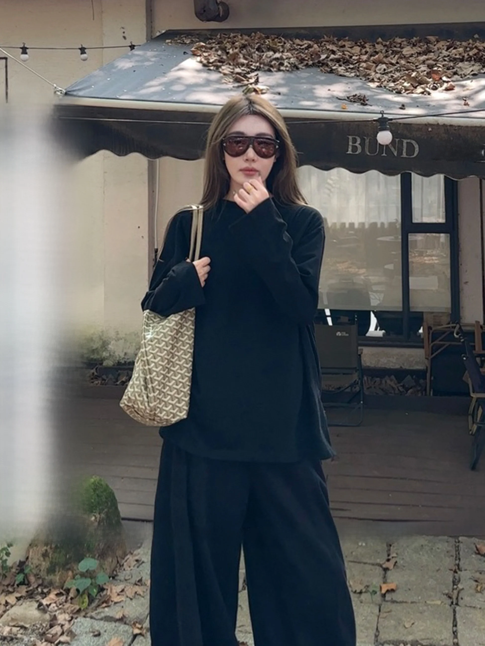 

Autumn Winter Long Sleeve Fleece Women's T-shirt Versatile Basic Style Skin-friendly Outerwear Inner Match Bottoming Shirt