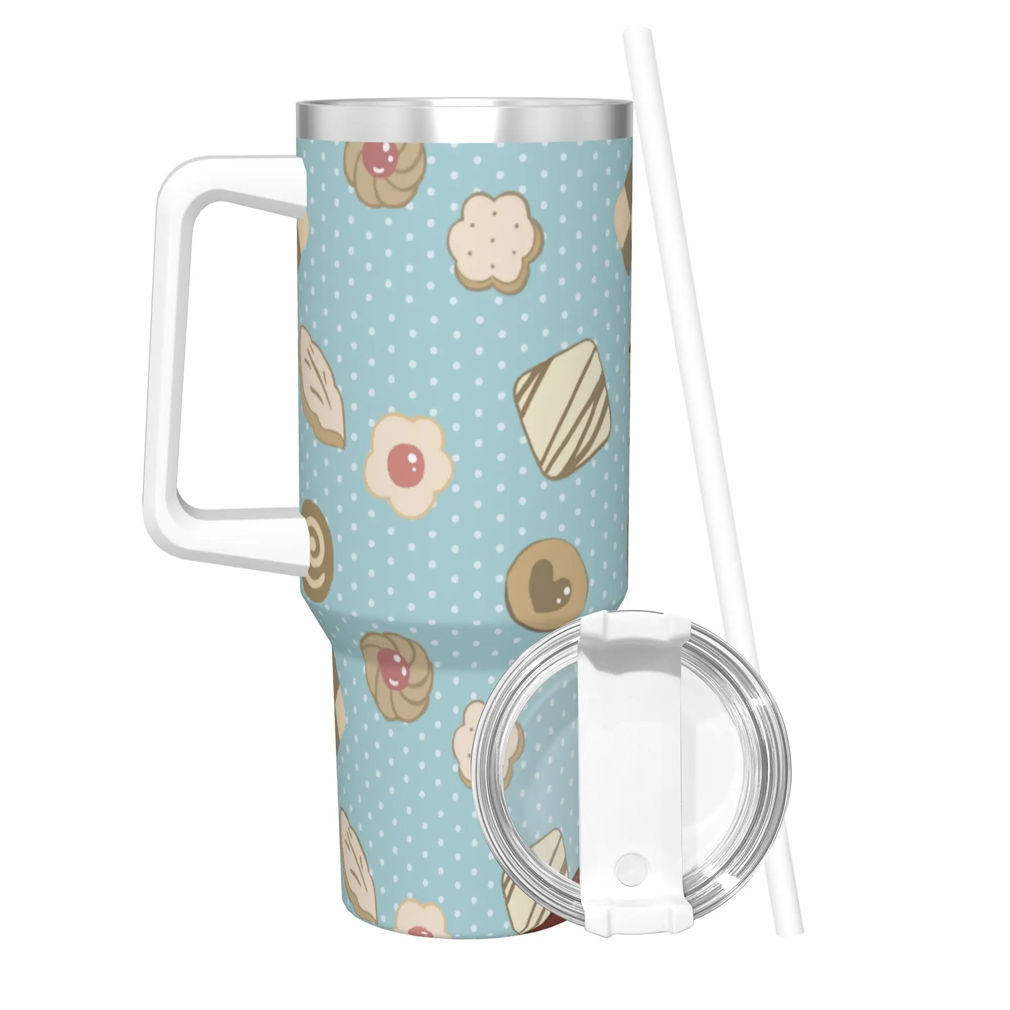 40OZ Stainless Steel Tumbler Frierens Beyond Journey's End Anime Thermal Mug  Insulated Hot Drinks Car Mugs Travel Water Bottle