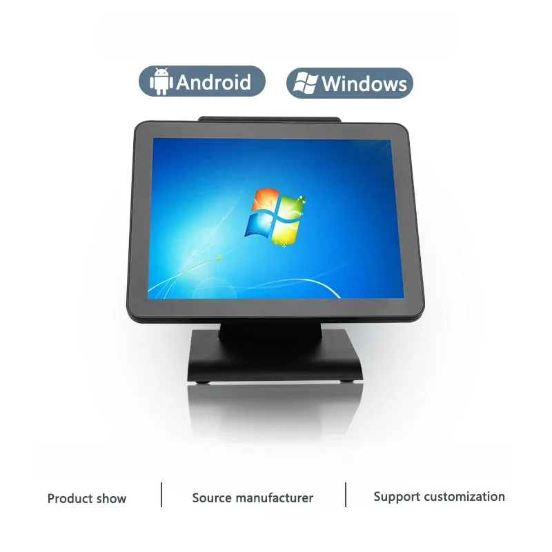 

15-inch Single-screen Restaurant Convenience Store Cash Register All-in-one Multi-function Touch Screen Cash Register