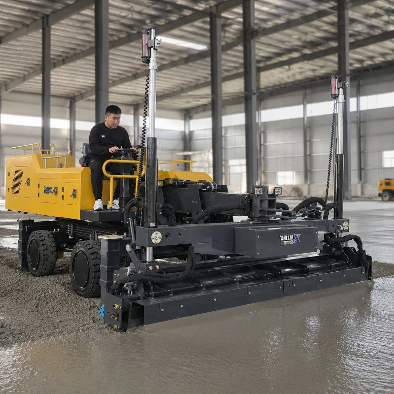 Concrete Laser Leveling Screed Equipment Reliable Equipment Customized Durable for Warehouse Concrete Floors