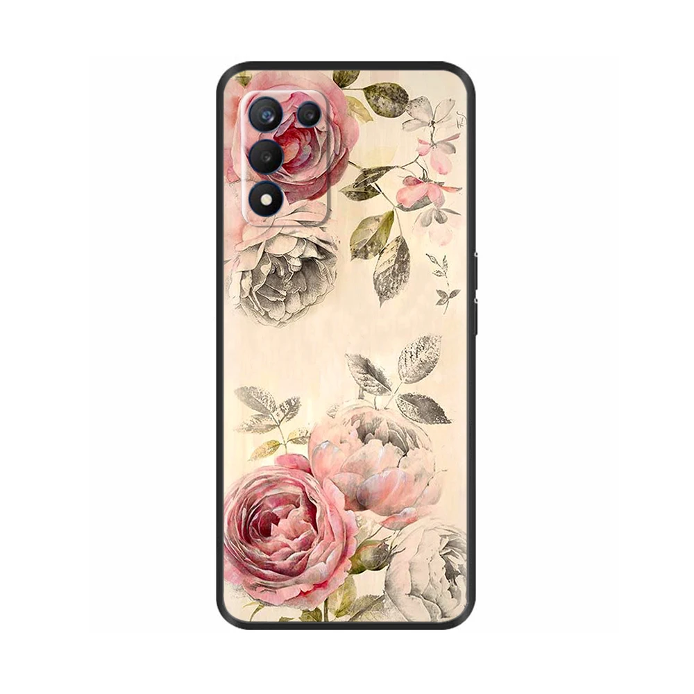 Per Realme Q3s Custodia 5G Tpu Cover Custodia morbida in silicone per oppo realme Q3s / Q3t RealmeQ3s Q 3s 3t Custodia Paraurti Fundas Coque