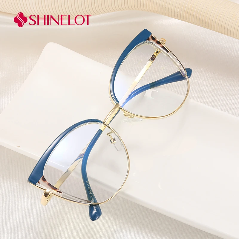 

97697 Classic Cat Eye Eyeglasses Female Eye Protection Glasses Youth Style Best-Selling Eyewear College Student Accessories