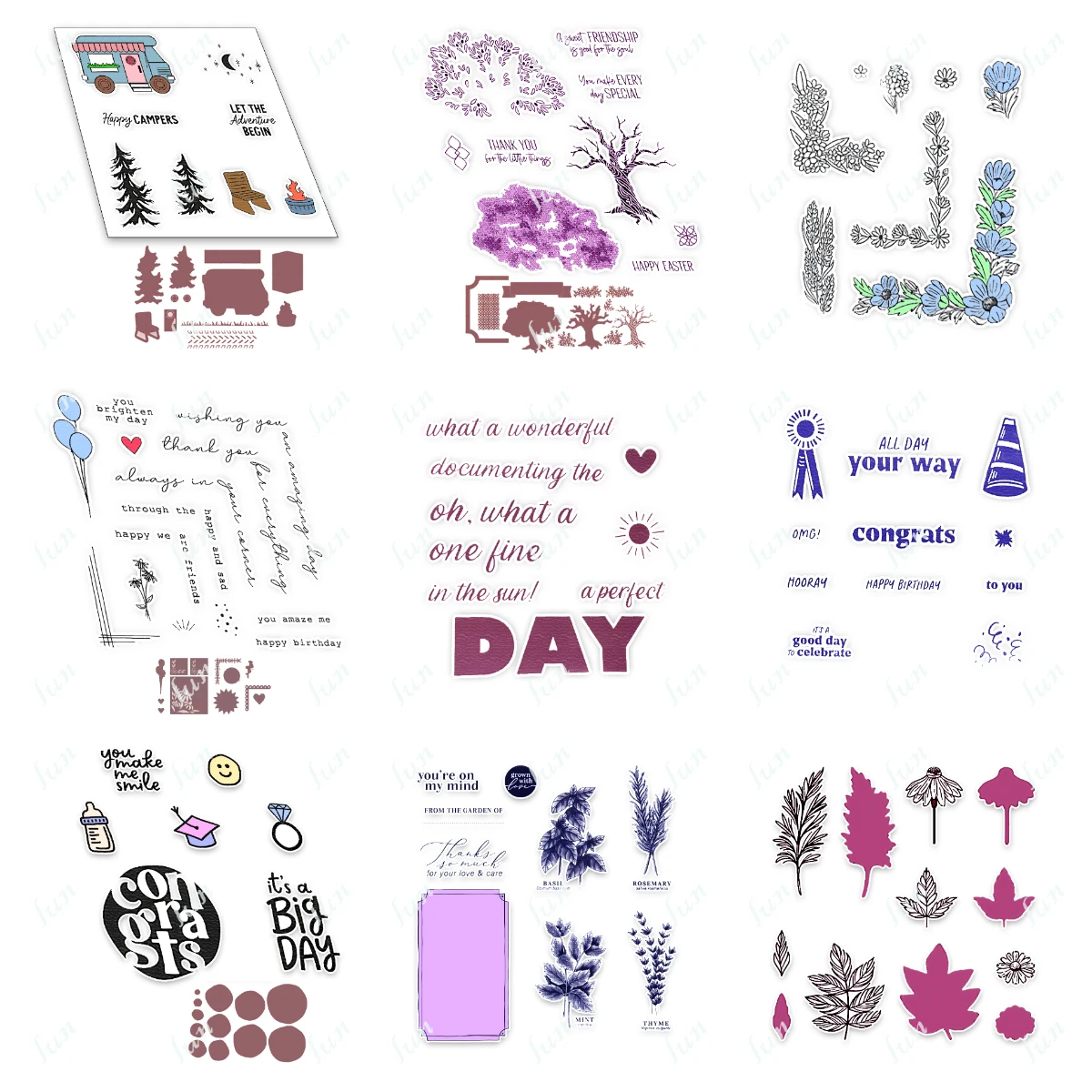 Happy Easter English Clear Stamps and Metal Cutting Dies Sets for DIY Craft Making Greeting Card Scrapbooking Decoration