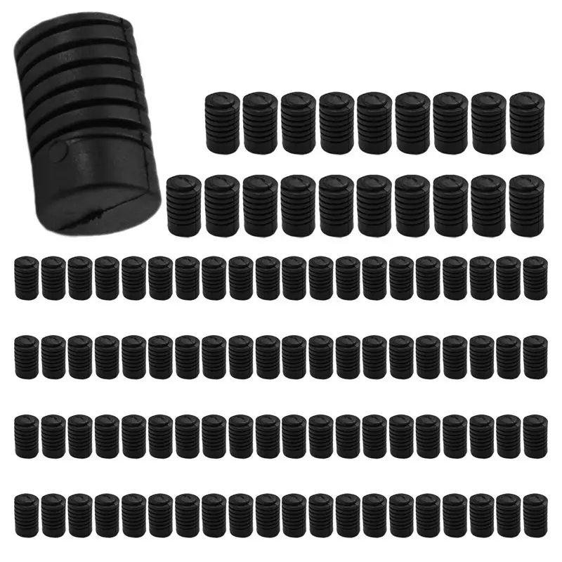 100Pcs Engine Cover Shockproof Cushion Pad Rubber Buffer Bands Pier Shock Block Hood-Glue For I I X35 X36-Y79A
