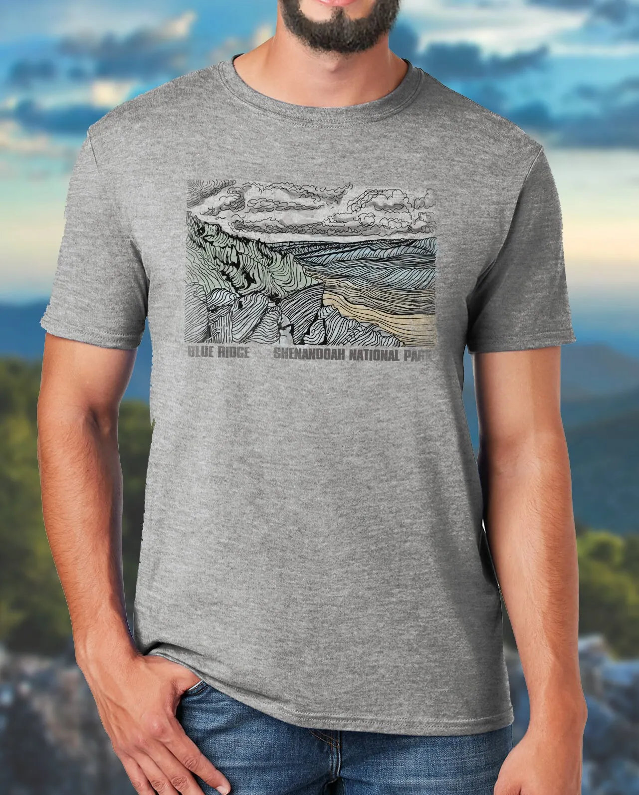 Shenandoah National Park Tee Parks S Virginia Blue Ridge Mountains Nature Gift N C