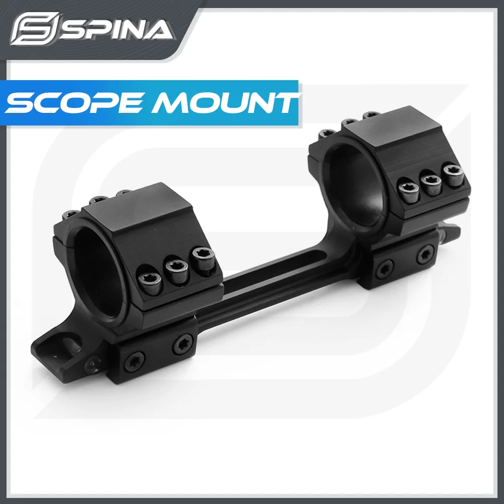 Tactical 25.4mm/30mm Adjustable Scope Rings 11mm One Piece Dovetail Rail Scope Mounts With Bubble Level