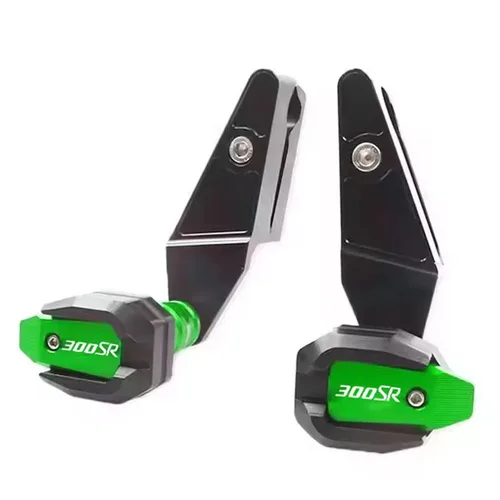 Imagen 2 del producto Para CFMOTO 250SR 250 SR 300SR 300 SR marco de protección contra caídas de motocicleta Protector de carenado deslizante Protector de almohadilla de choque