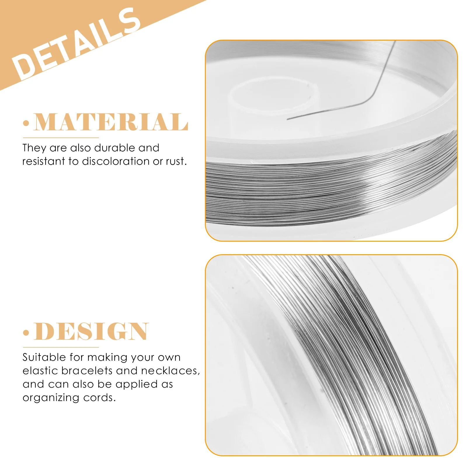 

10 Rolls Copper Material for Making Kit Line Wires Supplies Metal Crafting Rust Resistant Beading Shaping for Jewelry